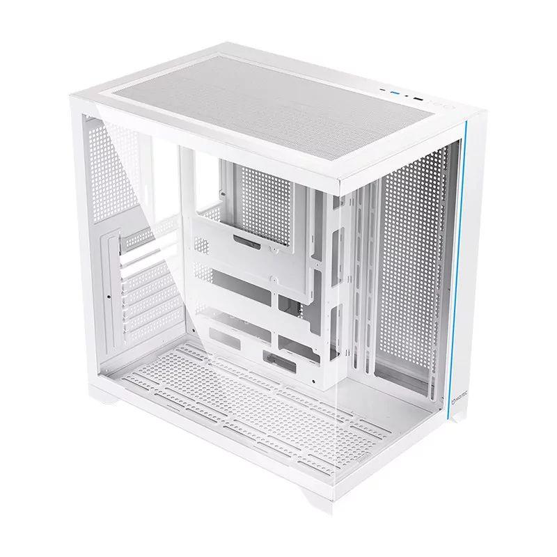 Caixa PC HIDITEC H3 PRO (ATX, micro ATX, ITX, BTF - Midi Tower - Vidro temperado - Branco) — miniatura 4
