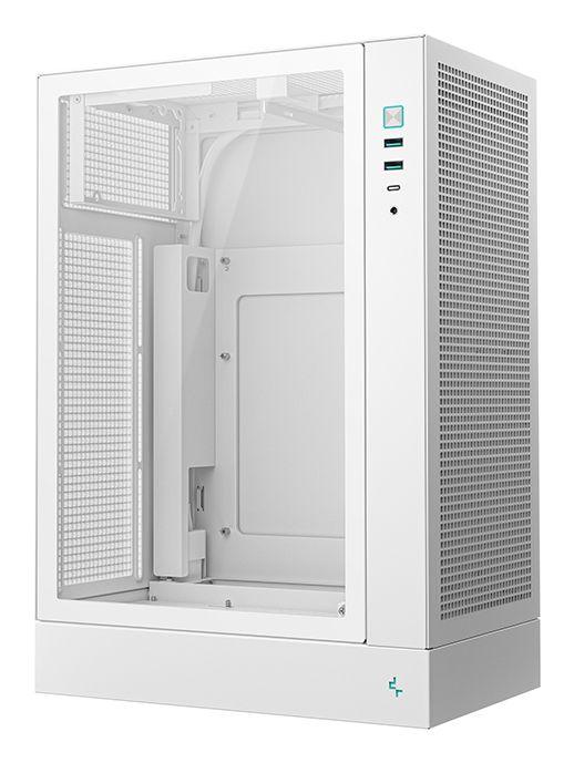 Caixa PC DEEPCOOL CH170 PLUS WH (micro ATX, Mini-ITX - ATX, PS2, SFX, SFX-L - Torre média - Branco) — miniatura 3