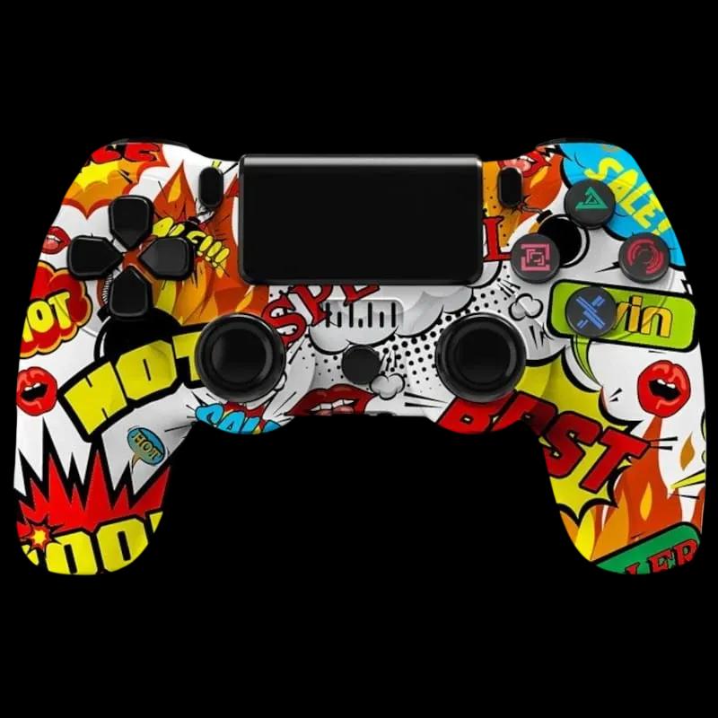 Comando POWERGAMING V2 Flames (PlayStation - Bluetooth e USB)