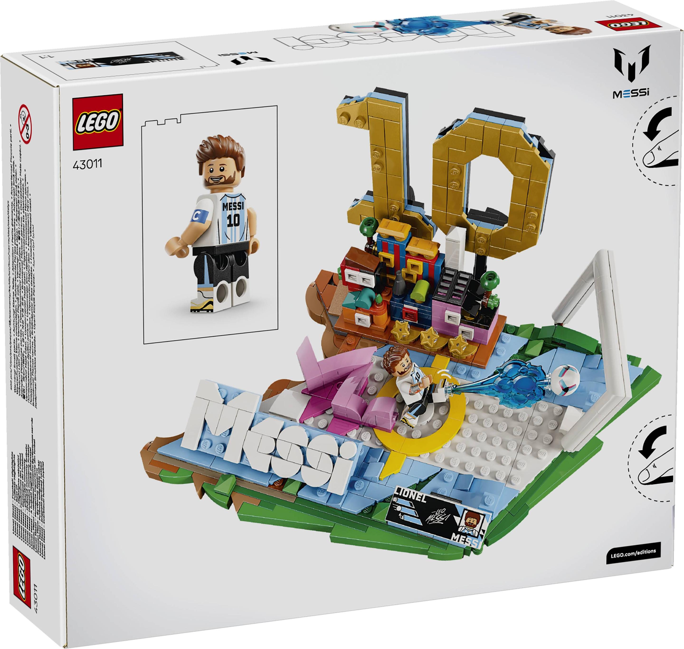 LEGO 43011 Editions Lionel Messi - Destaques do Futebol (10+ anos - 500 peças), miniatura 4