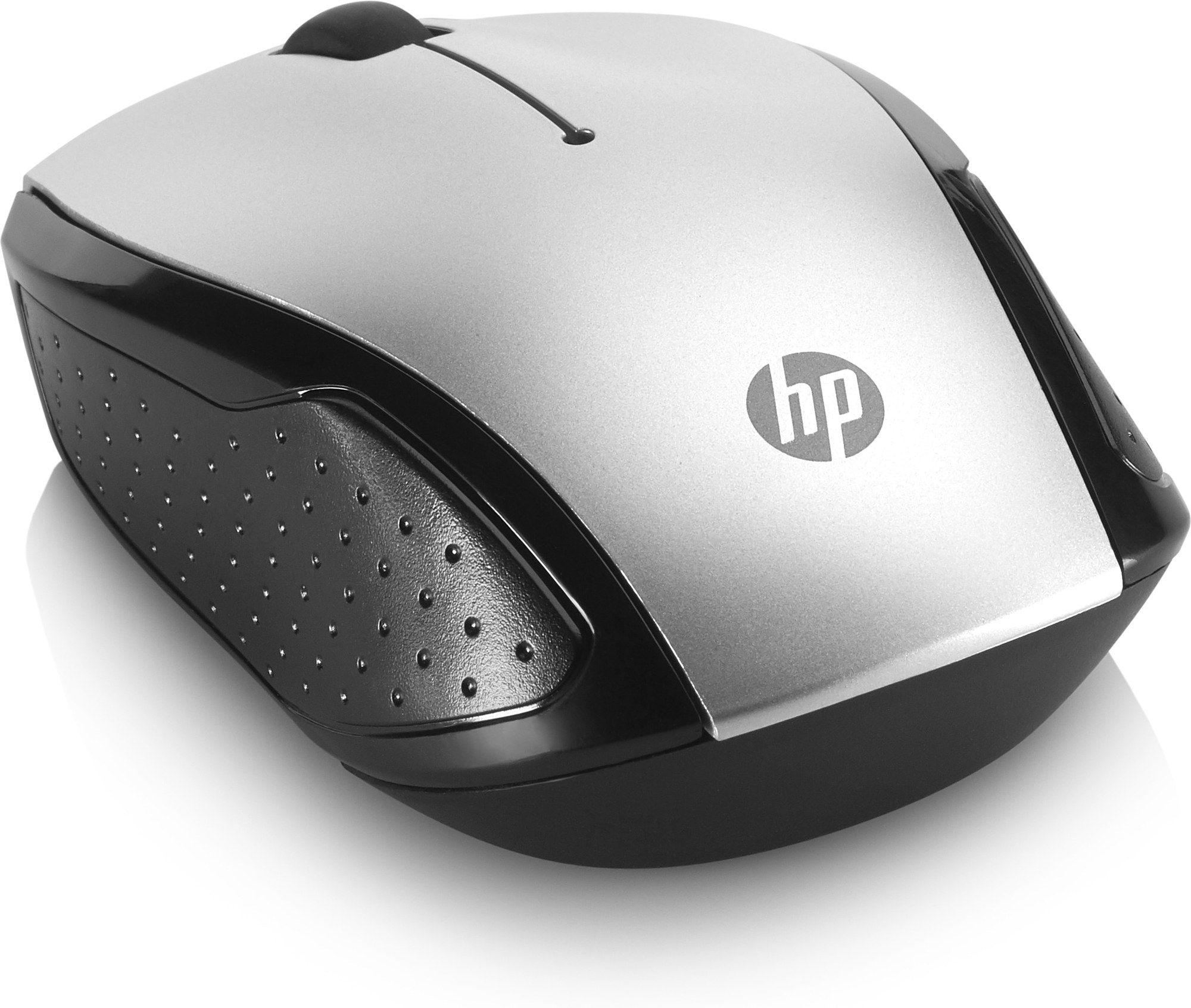 Rato HP 200 (Ambidestro - 1000 DPI - Ótico - Prateado), miniatura 3