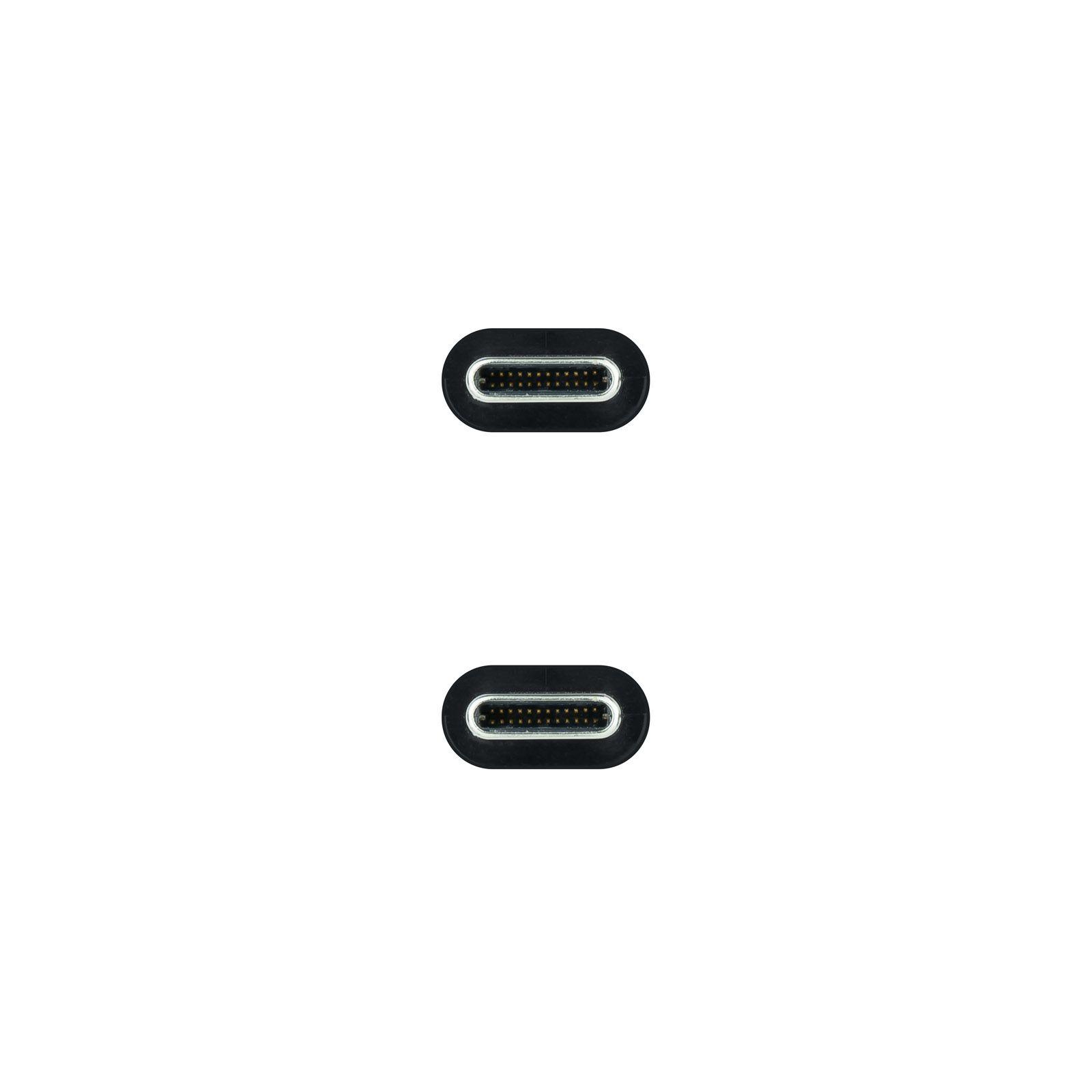 Cabo USB-C NANOCABLE 10.01.4103 (3 m - USB C - Preto) — miniatura 3