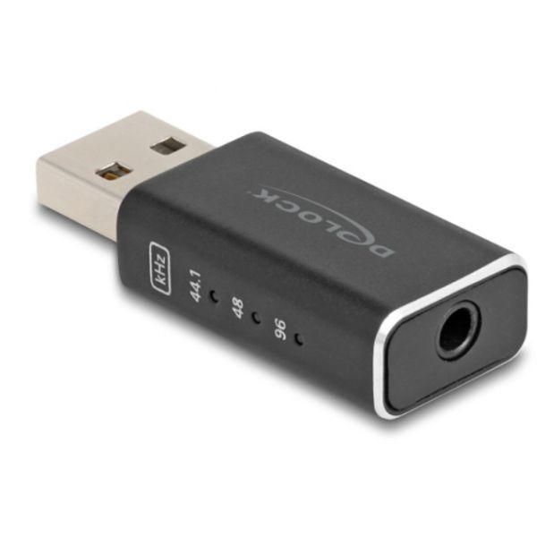 DAC USB Gaming DELOCK 68001 (Preto) — miniatura 2