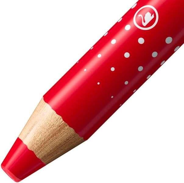 Marcador para Quadro Branco STABILO MARKdry (Madeira 100% certificada PRFC - Vermelho)