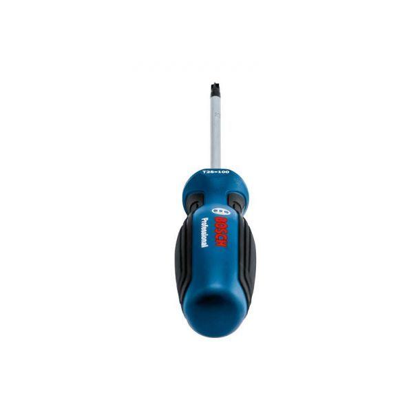 Chave de Parafusos BOSCH TX25 x 100 (Aço S2 extra duro - Azul e Preto)