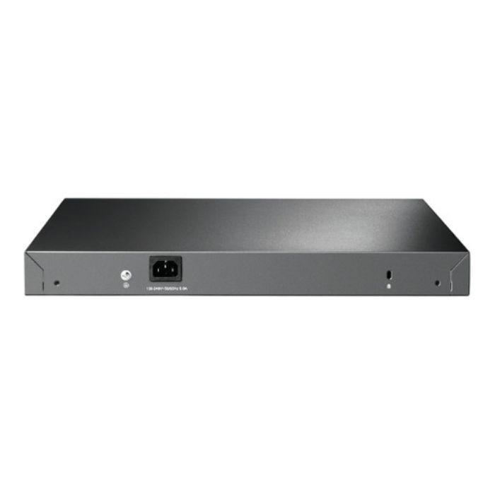 Switch de Rede TP-LINK JetStream TL-SG3428MP (Gigabit Ethernet - 10, 100, 1000 Mbit/s - 12 MB - Preto) — miniatura 4