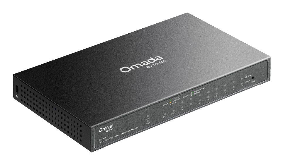 Switch Gerido TP-LINK ES210GP (Gigabit Ethernet - 10/100/1000 Mbit/s - 0,5 MB - Preto) — miniatura 3