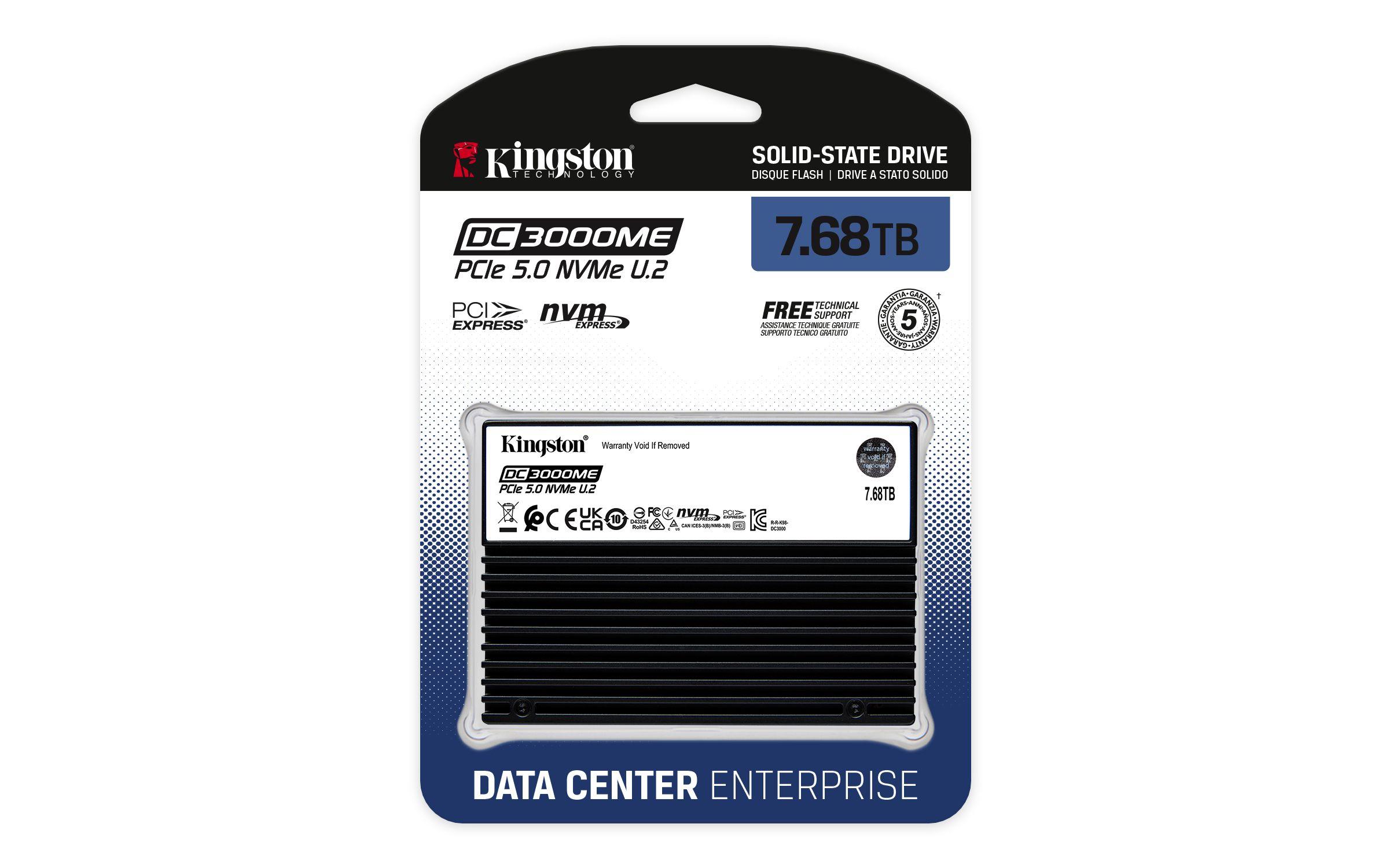 SSD KINGSTON DC3000ME (7,68 TB - U.2 - PCI Express 5.0) — miniatura 4