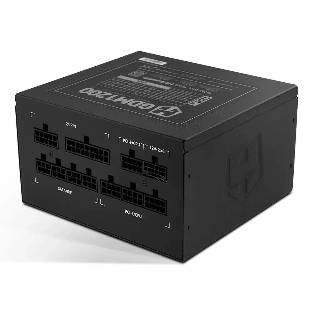 Fonte de Alimentação NOX Hummer GDM 1200W (ATX - 1200 W - 80 PLUS Gold - Preto), miniatura 2
