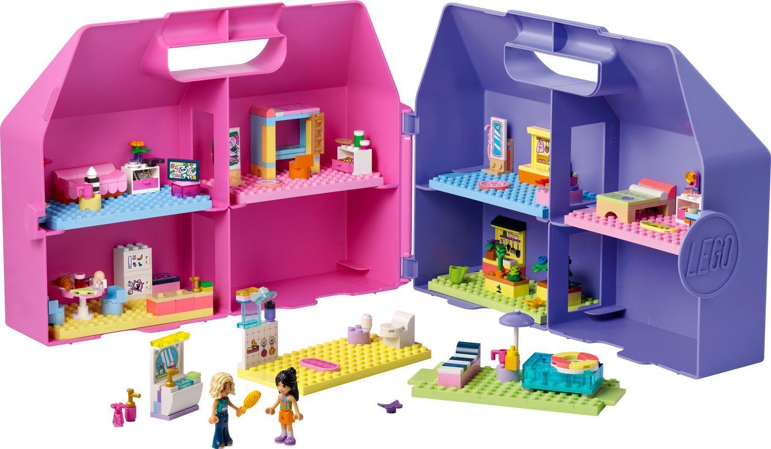 LEGO 42697 Friends Mala com Casa de Bonecas Criativa (6+ anos - 355 peças)