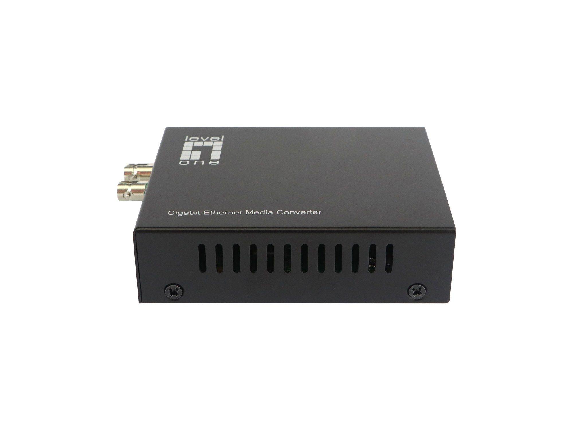 Conversor de Média LEVELONE GVT-2003 (1000 Mbit/s - Preto) — miniatura 3