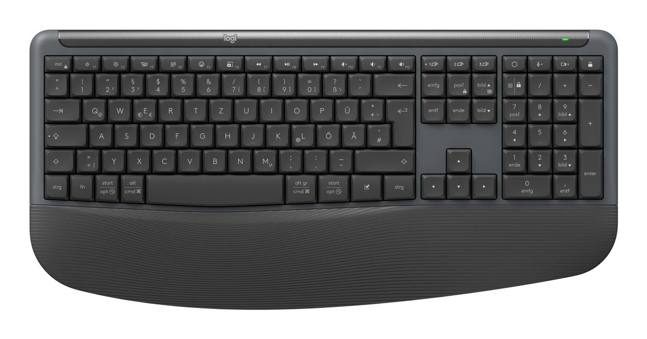 Conjunto de Teclado e Rato LOGITECH MK880 for Business (Suíço - Tamanho completo - USB + Bluetooth - Grafite), miniatura 3