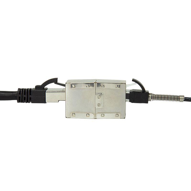 Acoplador de Cabo RJ45 LOGILINK NP0058 (RJ-45 - Cat5e, Cat6 - Metálico), miniatura 2