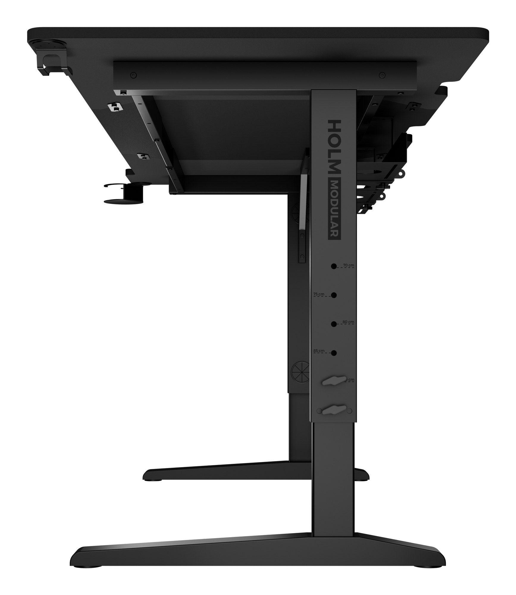 Secretária Gaming GENESIS Holm Modular 180 (1800 x 750 mm - Forma retangular - Multicor - Preto), miniatura 9