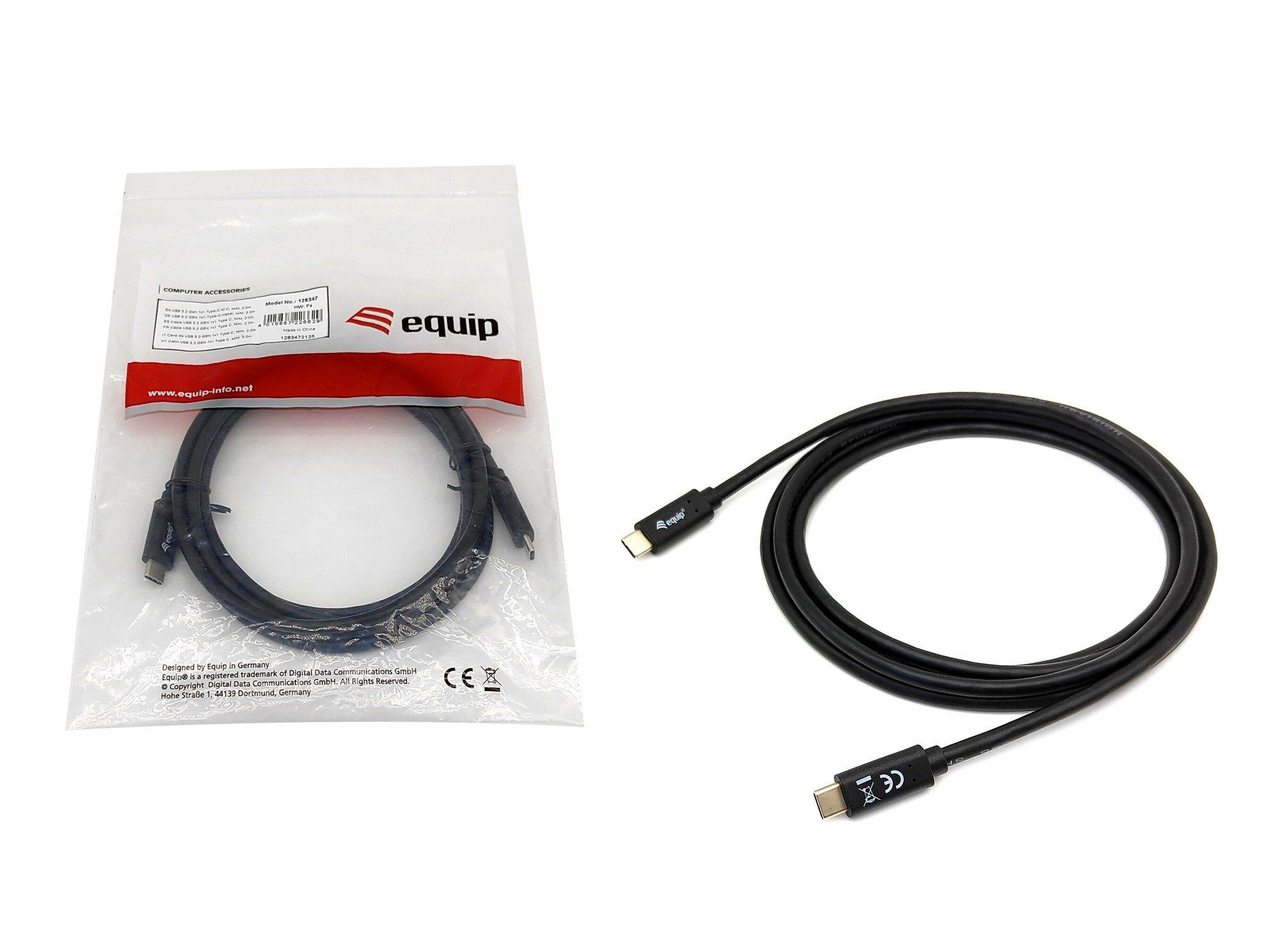Cabo USB-C EQUIP 128348 (0,5 m - USB C - Preto) — miniatura 3