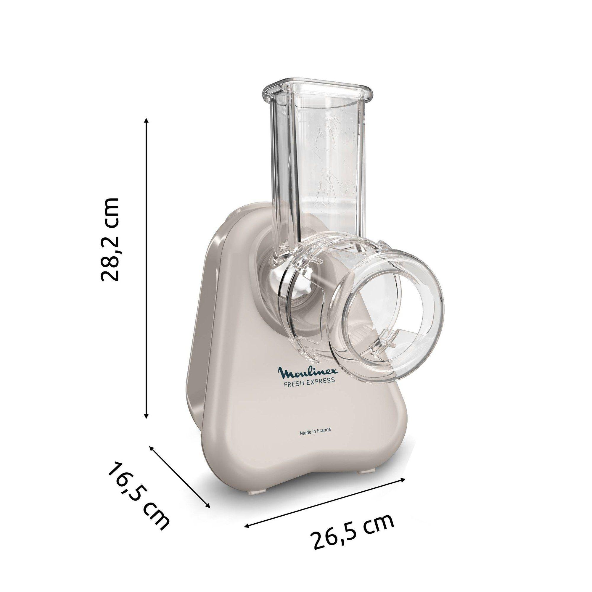 Ralador Elétrico MOULINEX DK853BE0 (150 W - Aço inoxidável - Altura 28,2 cm - Cru), miniatura 3
