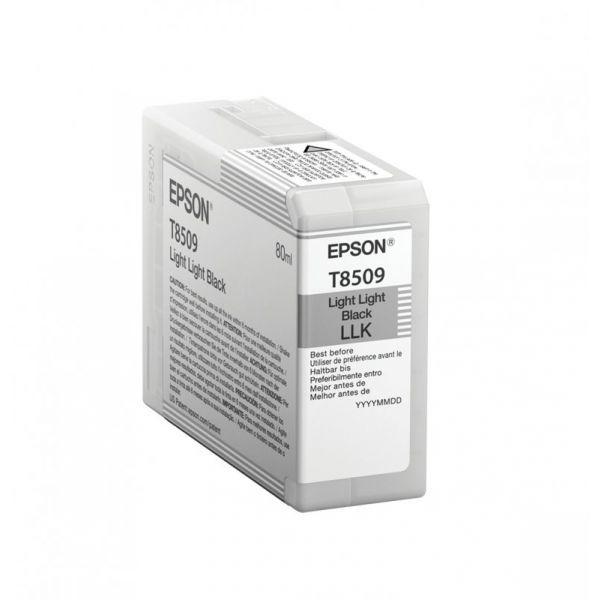 Tinteiro EPSON T8509 C13T850900 (80 ml - Preto muito claro)