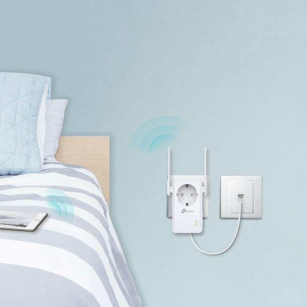 Repetidor Wi-Fi TP-LINK TL-WA860RE (Wi-Fi 4 - 300 Mbit/s - Fast Ethernet - Branco) — miniatura 6