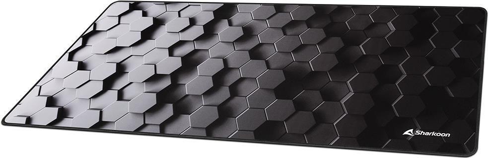 Rato SHARKOON SKILLER SGP30 XXL HEX (Preto e Cinzento)