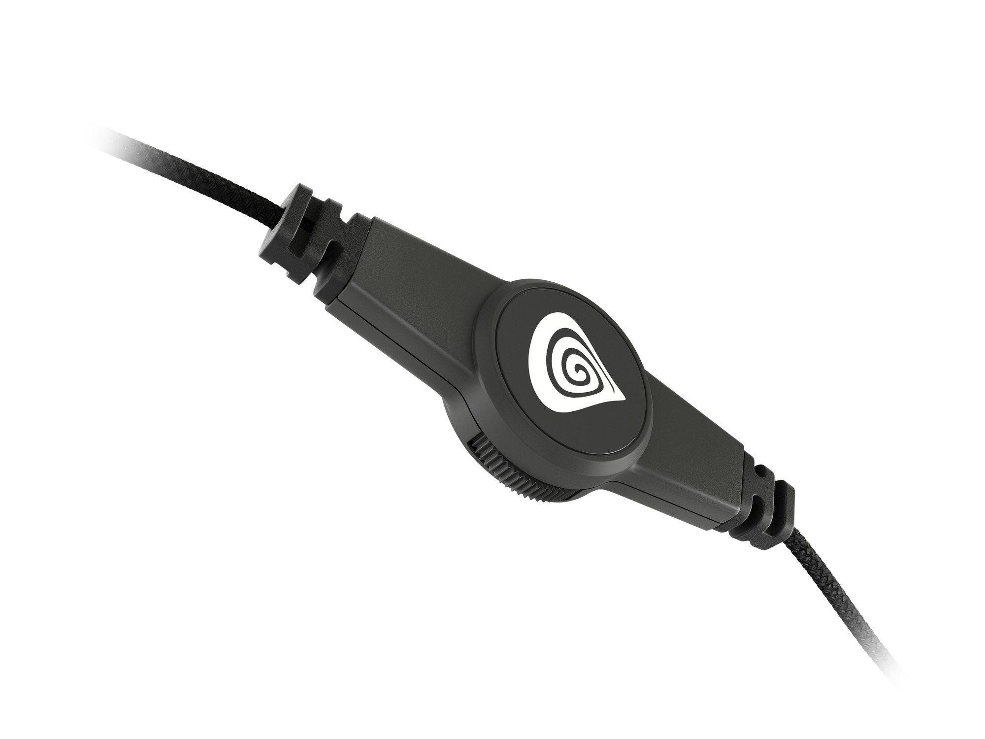 Headset Gaming GENESIS Argon 200 (Binaural - Com fios - Circum-aural - Preto e Verde) — miniatura 5