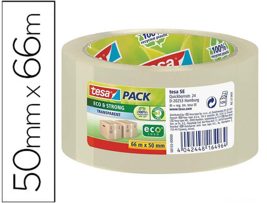 Fita de Embalar TESA tesapack Eco & Strong (BO em PP - Transparente), miniatura 3