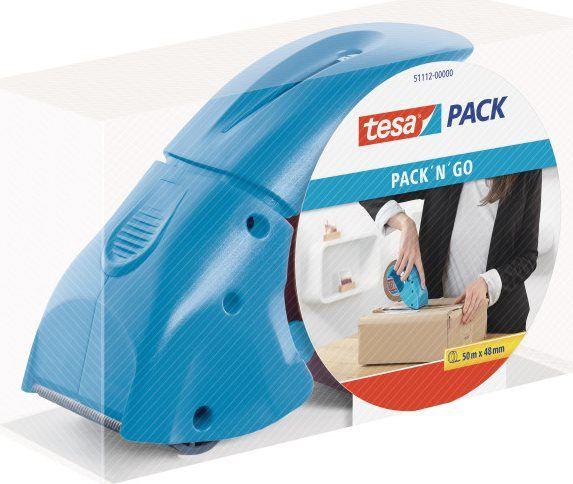 Desenrolador de Fita Adesiva TESA Pack'n Go (Azul)