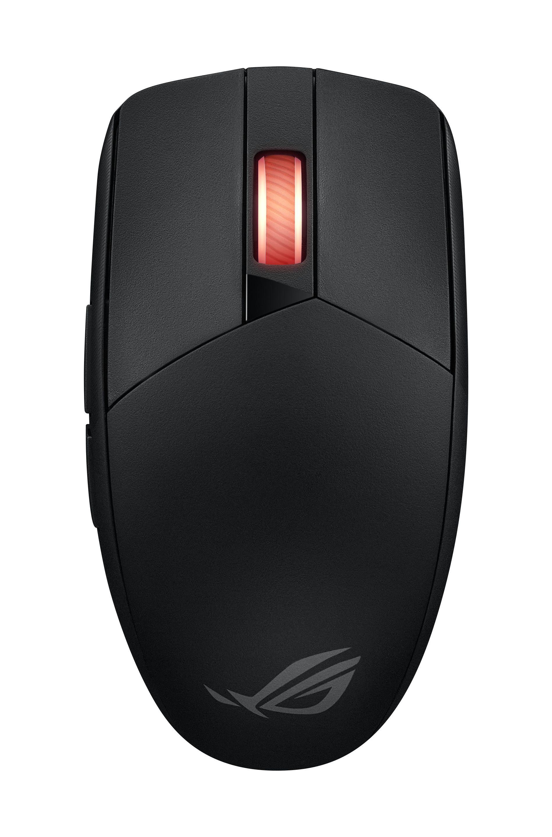 Rato ASUS ROG Strix Impact III Wireless (Ambidestro - 36000 DPI - Ótico - Preto)