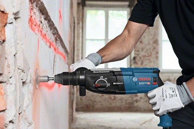 Martelo Perfurador BOSCH GBH 2-28 F Professional (Azul, Preto e Vermelho)