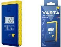 Testador de Pilhas e Baterias VARTA LCD Battery Tester 00893101111 (LR44 - Azul/Amarelo)