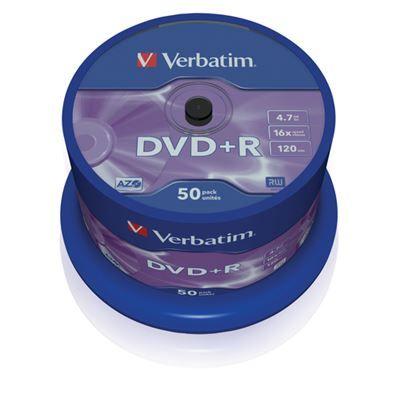 Disco DVD+R VERBATIM 43550 (Prateado) — miniatura 3