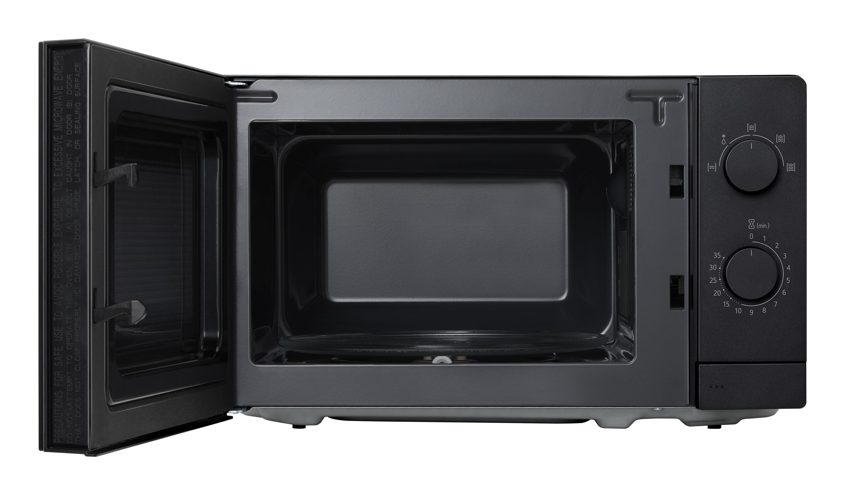 Micro-ondas Independente LG MS2082F (700 W - 20 l - Rotativo - Preto) — miniatura 3