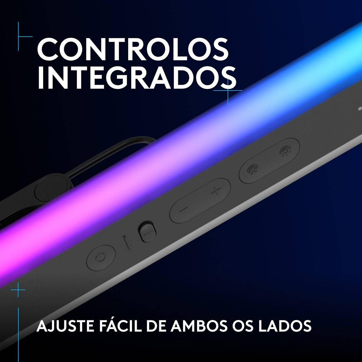 Luz LED LOGITECH Litra Beam LX (AC, USB Type-C para USB Type-A - Preto) — miniatura 5