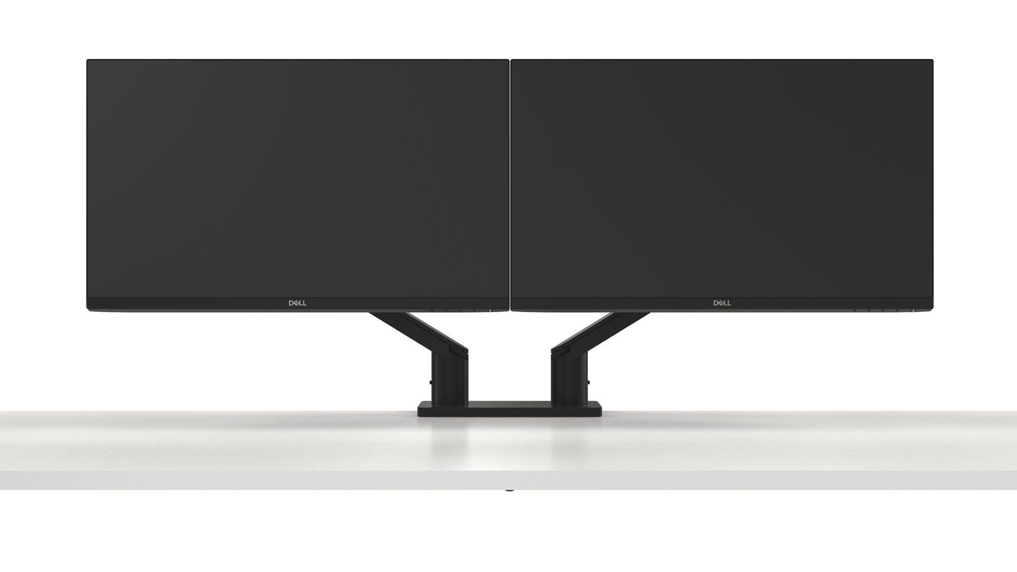 Braço Duplo para Monitor DELL MDA20 (2 Monitores 19–27" - Preto), miniatura 2