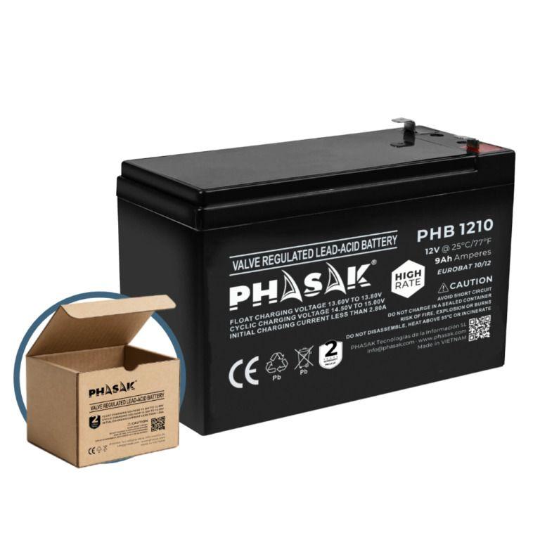 Bateria UPS PHASAK PHB 1210 (RJ-45 - Cabo direto) — miniatura 2