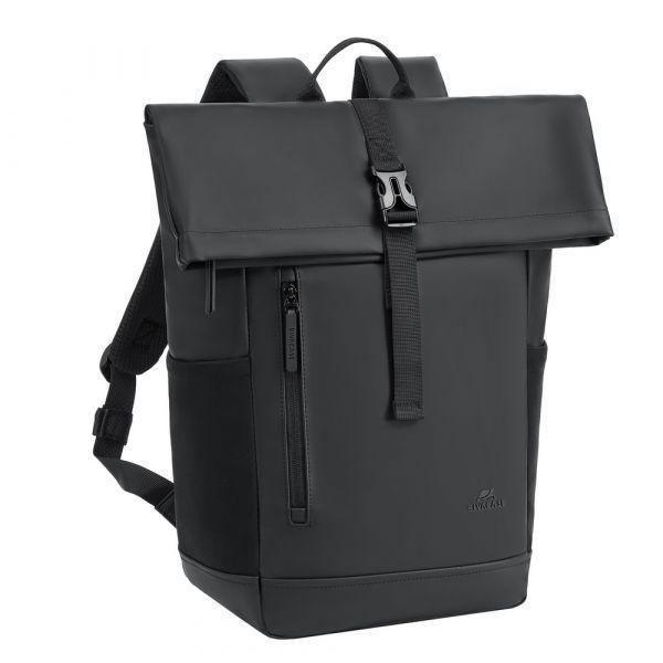 Mochila RIVACASE 7826 Eden 14 ECO (17 l - Poliéster, couro PU - 14 polegadas - Preto), miniatura 2