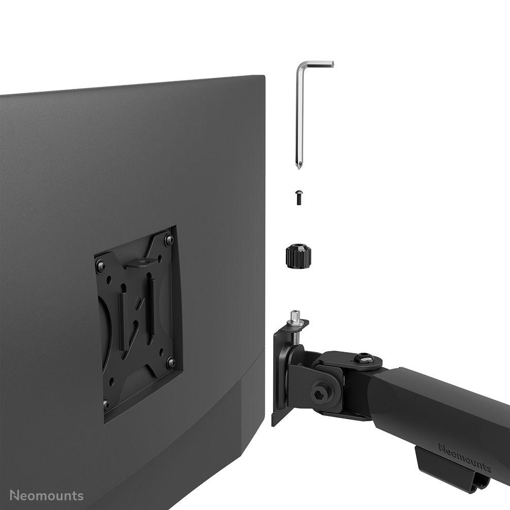 Suporte de Secretária para Dois Monitores NEOMOUNTS DS45-600BL2 (10"-32" - Preto) — miniatura 10
