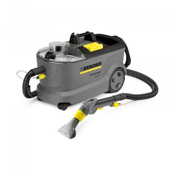 Aspirador de Tambor KÄRCHER Puzzi 10/1 Edition (Altura 43,9 cm - 25,4 kPa - Sem saco - Cinzento/Amarelo), miniatura 2