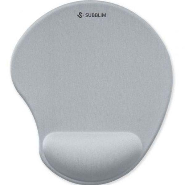 Tapete de Rato Ergonómico SUBBLIM ERGO NEOGEL S (Poliuretano - 2 cm - Prateado) — miniatura 2