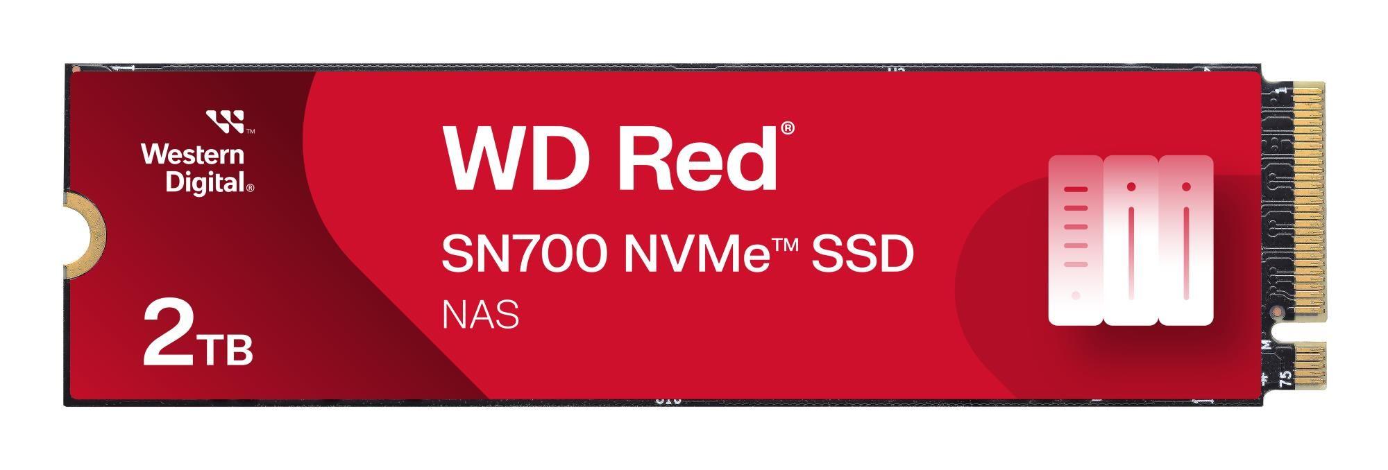 SSD M.2 WESTERN DIGITAL WD Red SN700 (2 TB - M.2 - PCI Express 3.0 NVMe) — miniatura 3