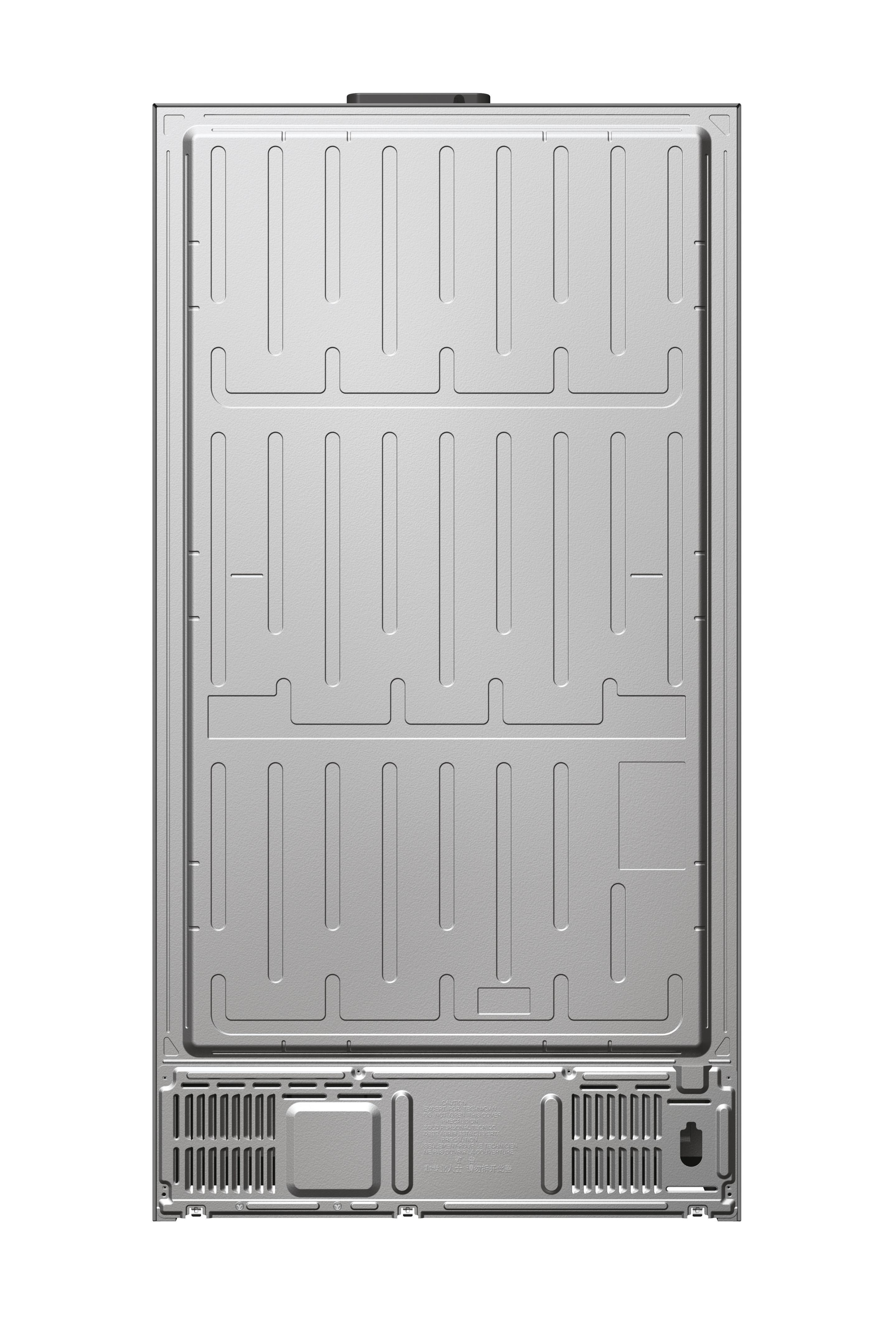 Frigorífico Americano Side by Side Independente HAIER HSR5918DIMP (511 l - 177,5x90,8x65,9 cm - 91 cm - Platina e Inox), miniatura 8