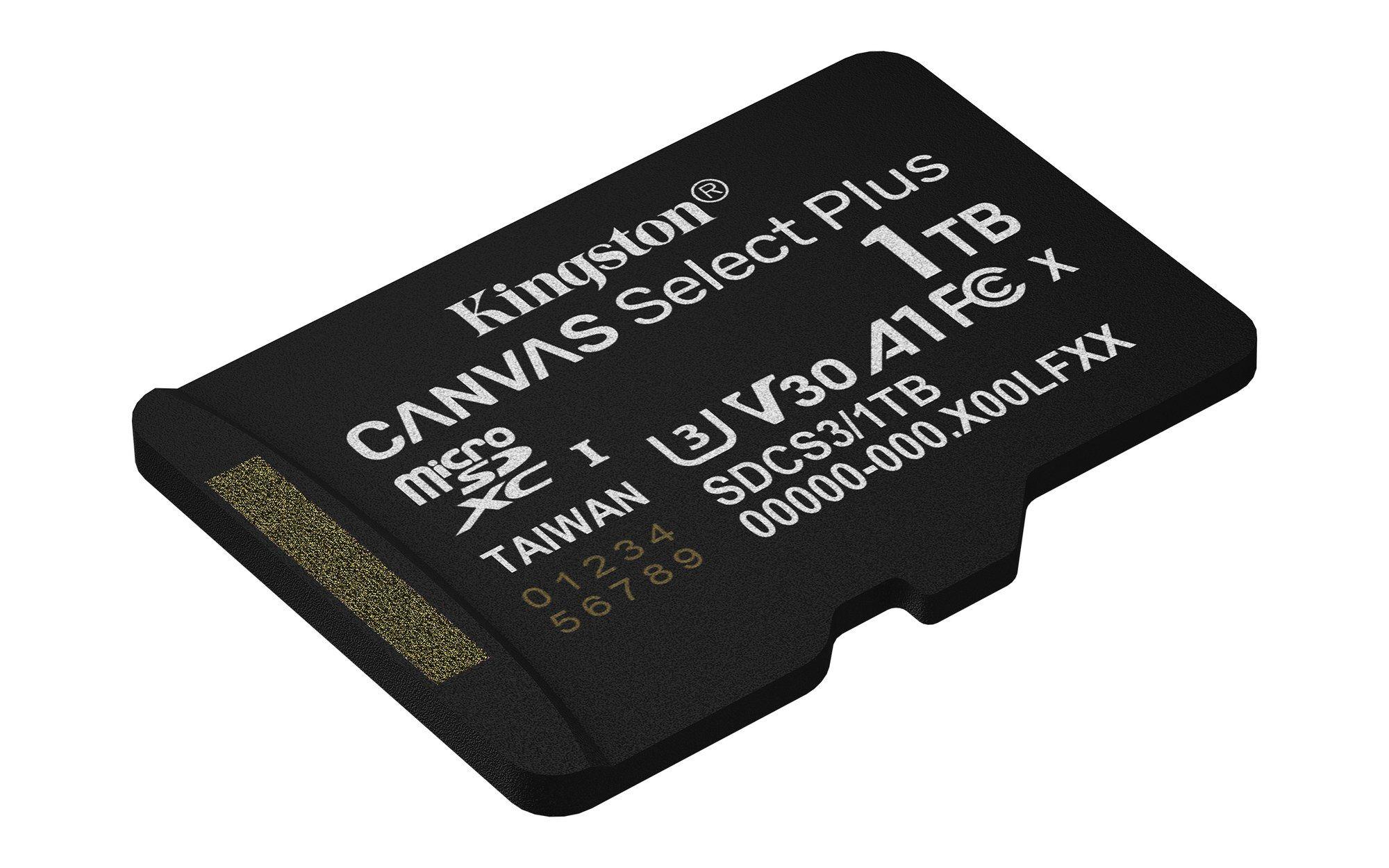 Cartão de Memória KINGSTON Canvas Select Plus Gen3 (1TB - Classe 10 - 150 MB/s - Preto), miniatura 2