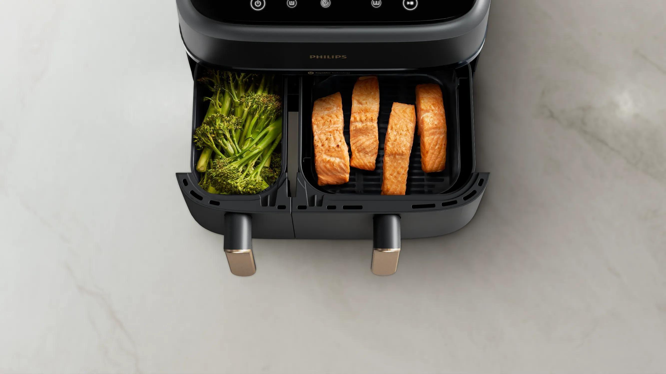 Fritadeira PHILIPS NA352/00 (2750 W - 200 °C - 40 °C - Preto e Bronze), miniatura 2