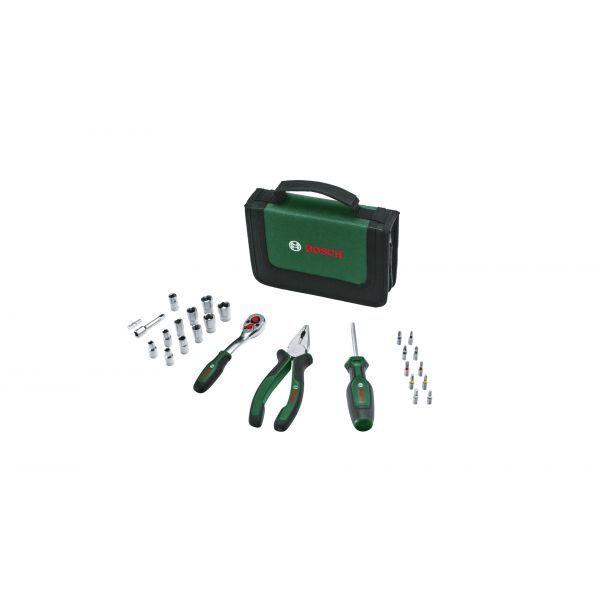Jogo de Ferramentas BOSCH POWERTOOLS 1 600 A02 BY2 (Preto/Verde)