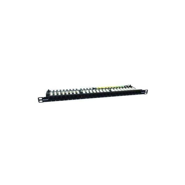 Painel de Ligação PHASAK PU 4811 (19" - 24 Portas RJ45 Cat.6A U/UTP - Preto), miniatura 2