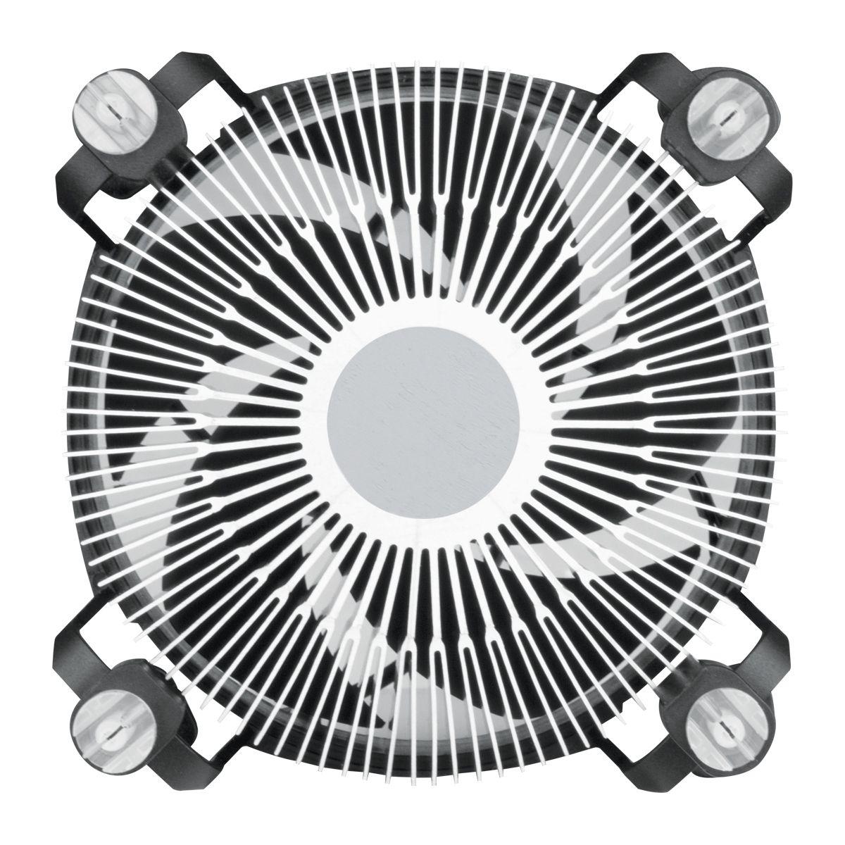 Cooler de CPU ARCTIC Alpine 17 CO (LGA 1700, LGA 1851 - Alumínio - LGA 1700 - Preto e Prateado) — miniatura 6
