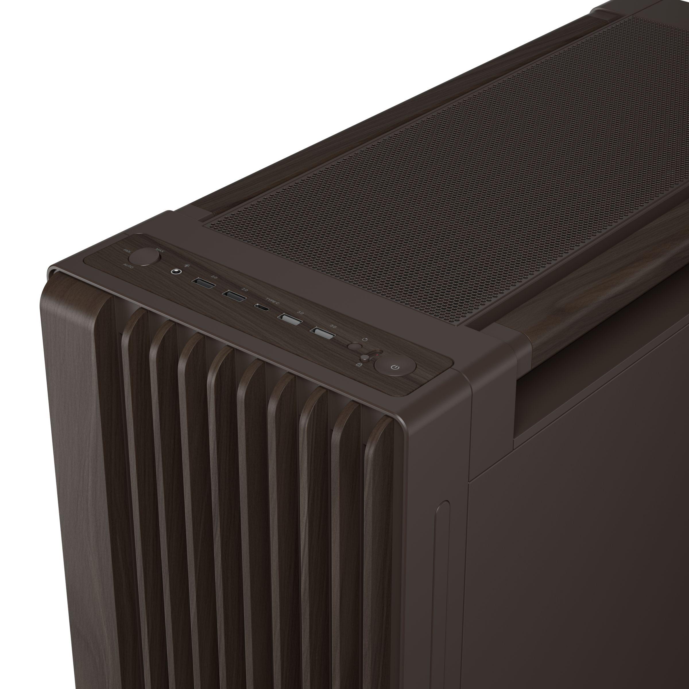 Caixa de Computador ASUS ProArt PA602 Wood Edition (Midi Tower - 18,5 cm - 44 cm - Castanho) — miniatura 9