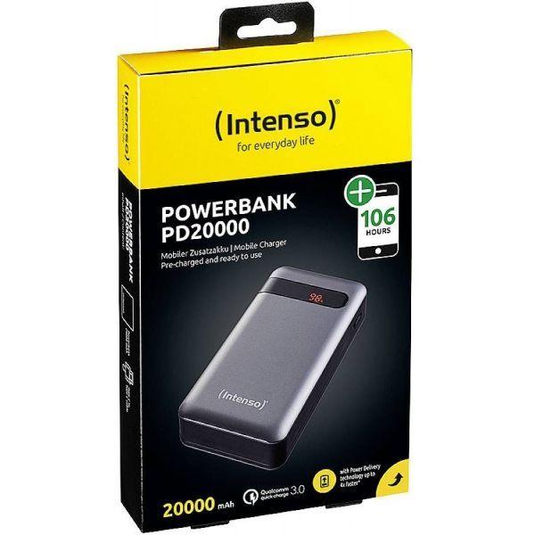 Bateria Externa INTENSO PD20000 (20000 mAh - Micro-USB + USB Tipo-C - Antracite) — miniatura 3