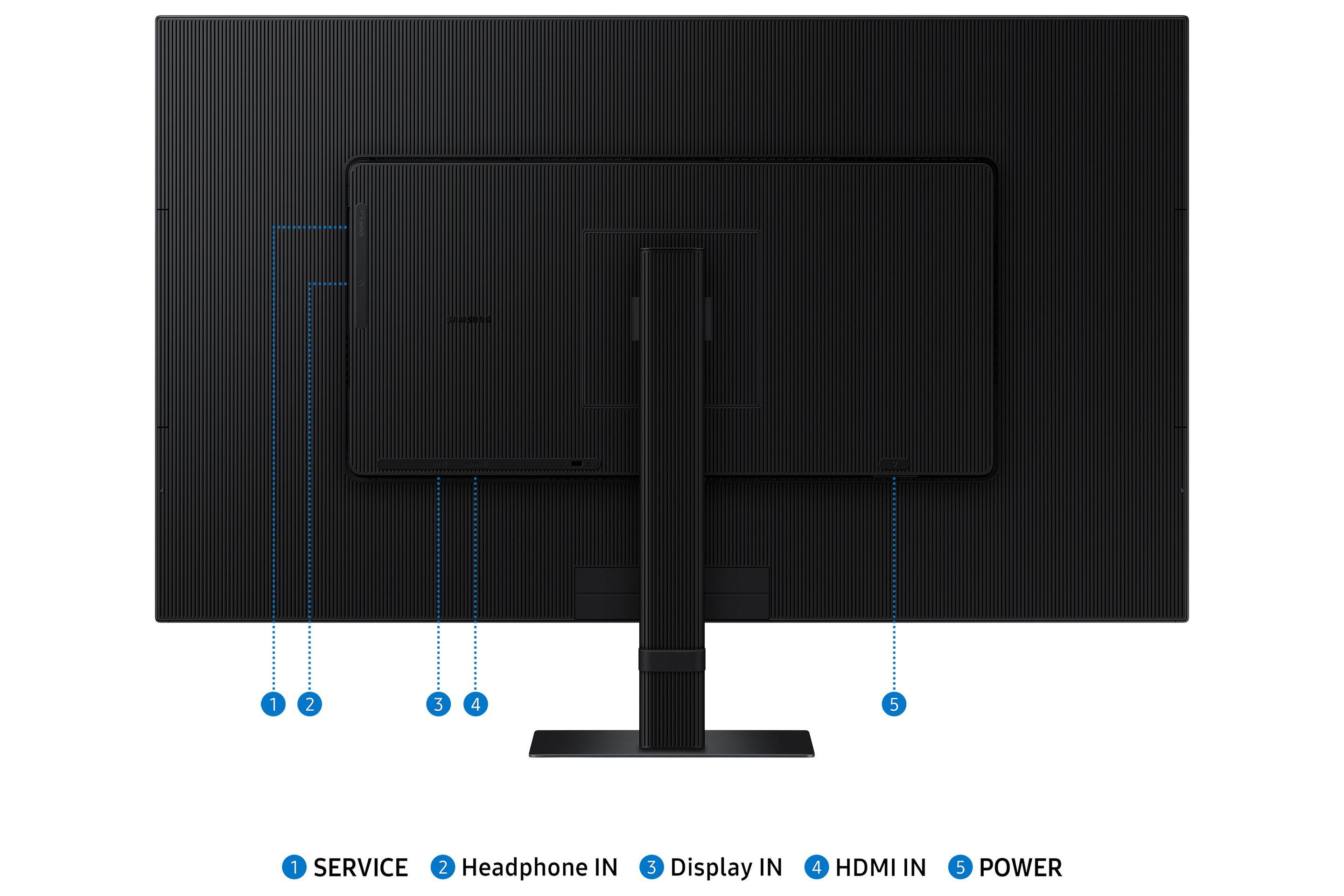Monitor SAMSUNG ViewFinity S7 S70D LS32D700EAUXEN (32" - VA - 60 Hz - Preto) — miniatura 11