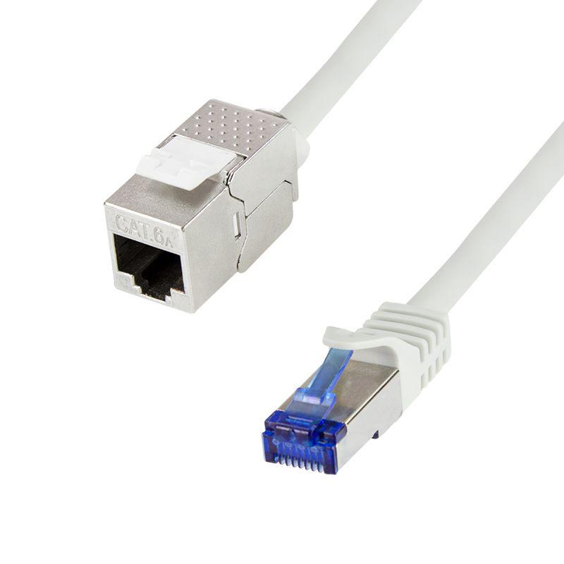 Cabo de Rede RJ45 LOGILINK CC5112S (20 m - Cat6A - RJ-45 - Cinzento)