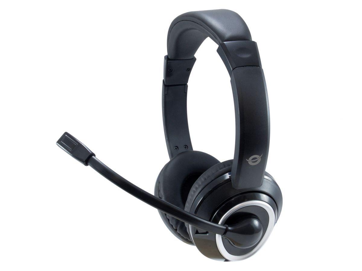 Headset Gaming CONCEPTRONIC POLONA02BA (Binaural - Com fios - Supra-aural - Preto) — miniatura 3